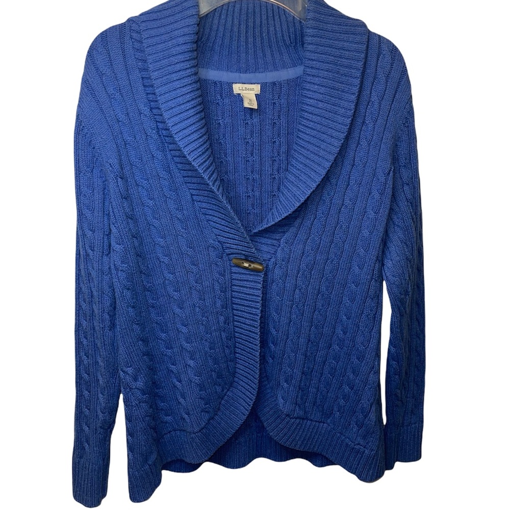 L.L. Bean cable knit sweater